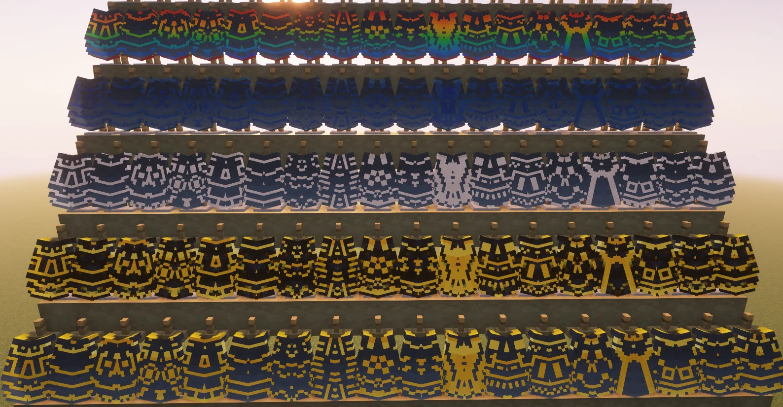 Изображение 3 ресурспака Glowing Trim Elytra