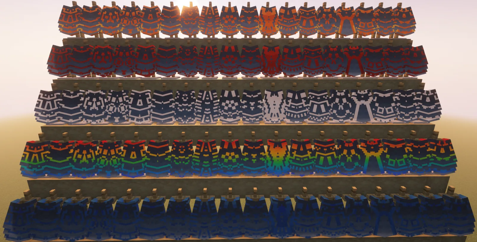 Изображение 4 ресурспака Glowing Trim Elytra