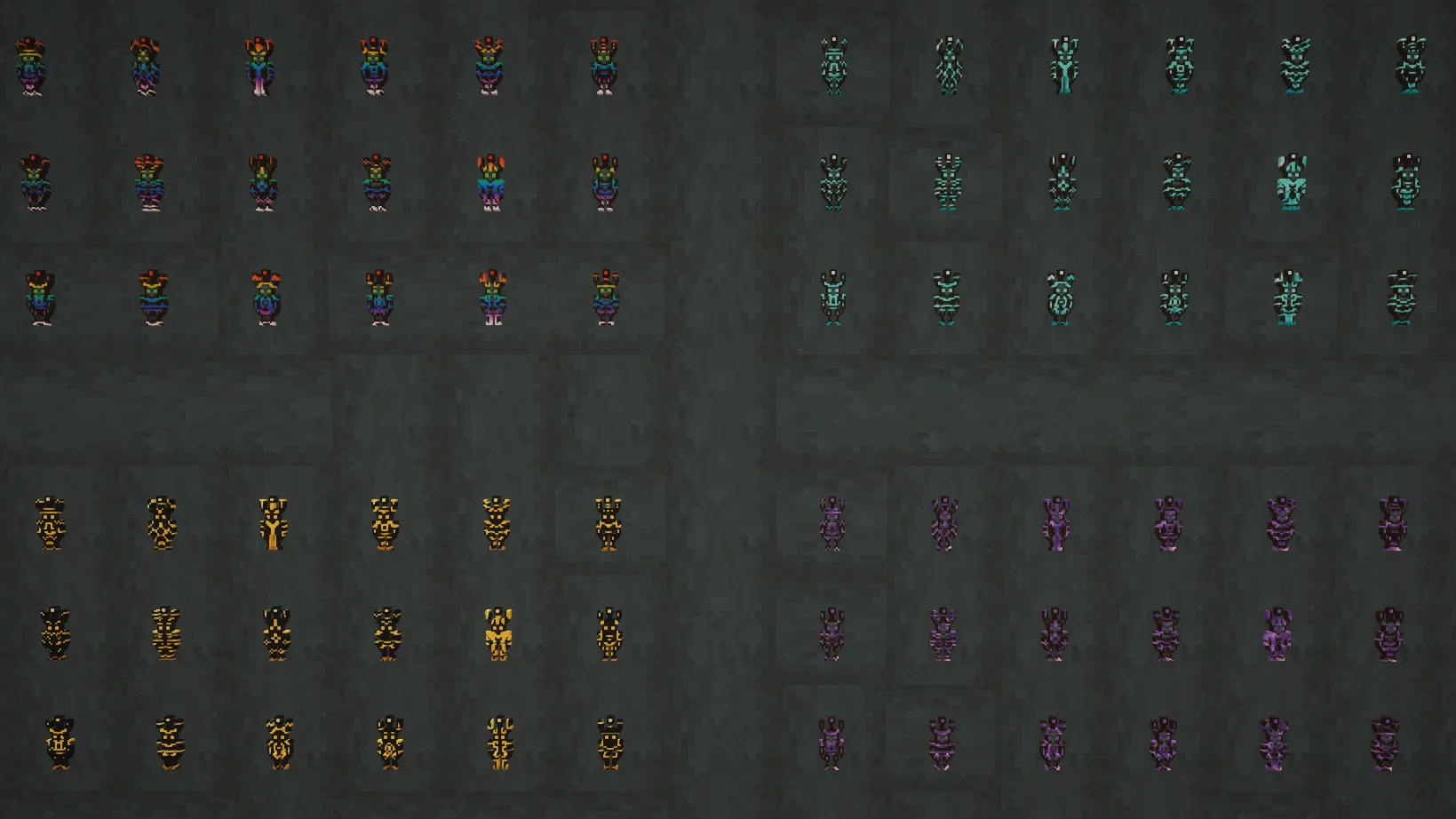 Изображение 2 ресурспака Glowing Trim Totem