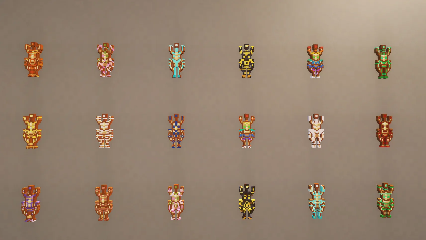 Изображение 3 ресурспака Glowing Trim Totem