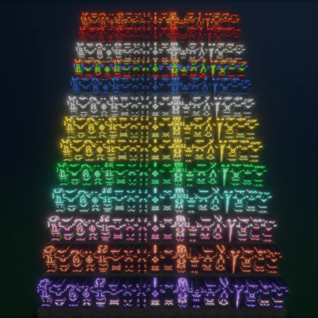 Изображение 2 ресурспака Glowing Trim Ultimate