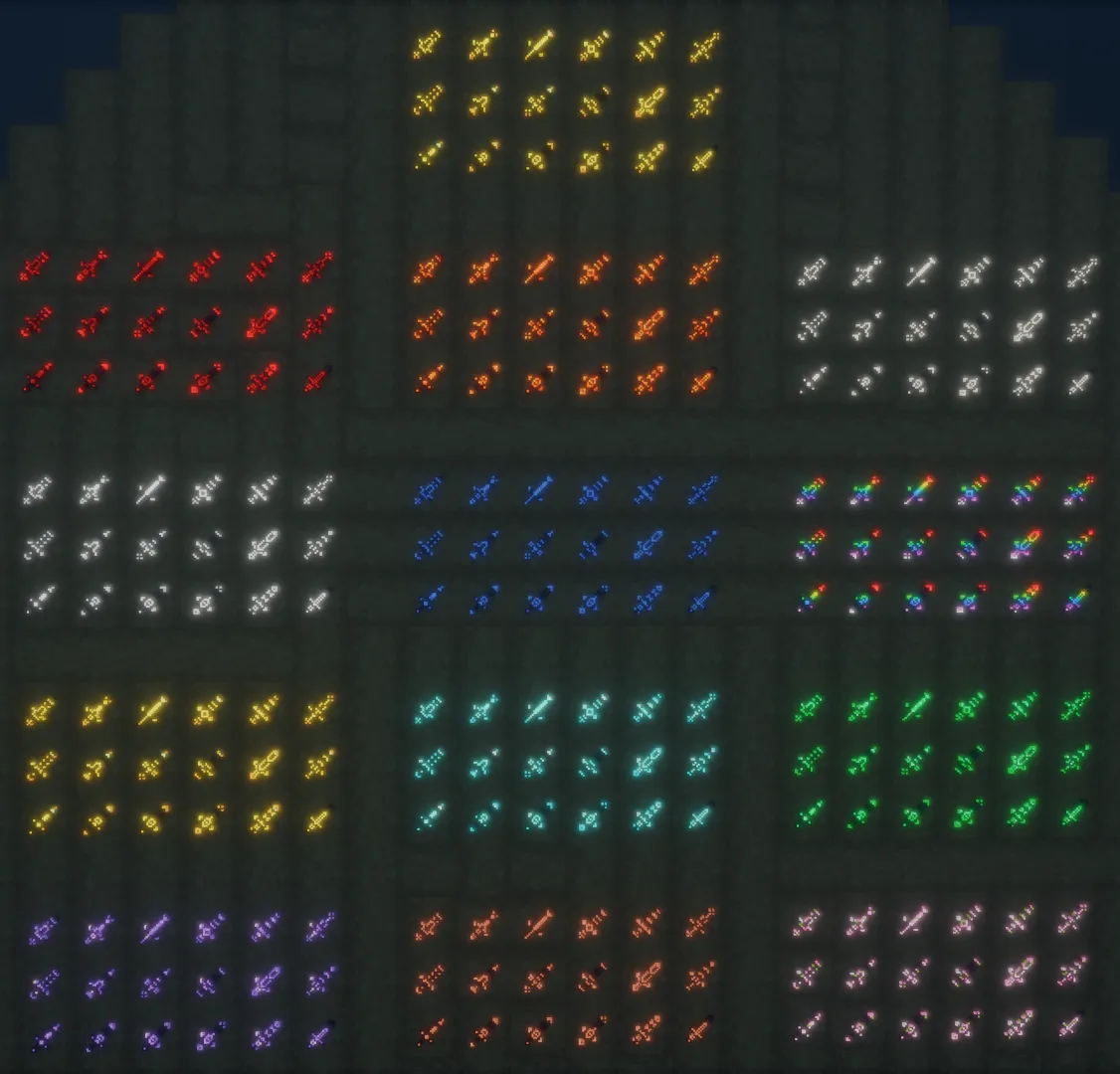 Изображение 3 ресурспака Glowing Trim Ultimate