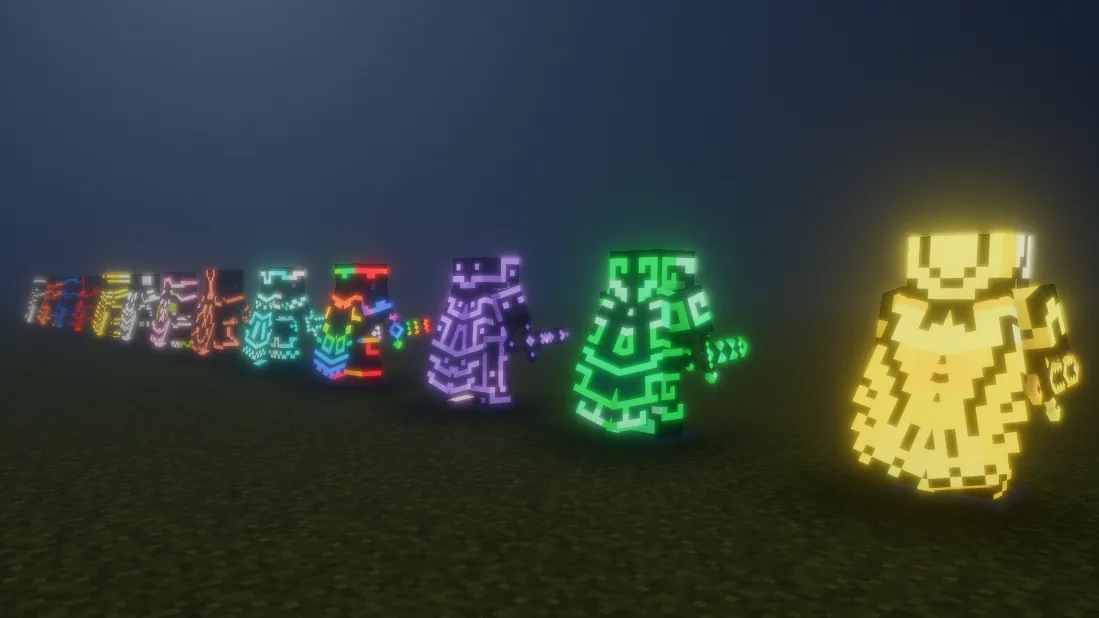 Изображение 5 ресурспака Glowing Trim Ultimate