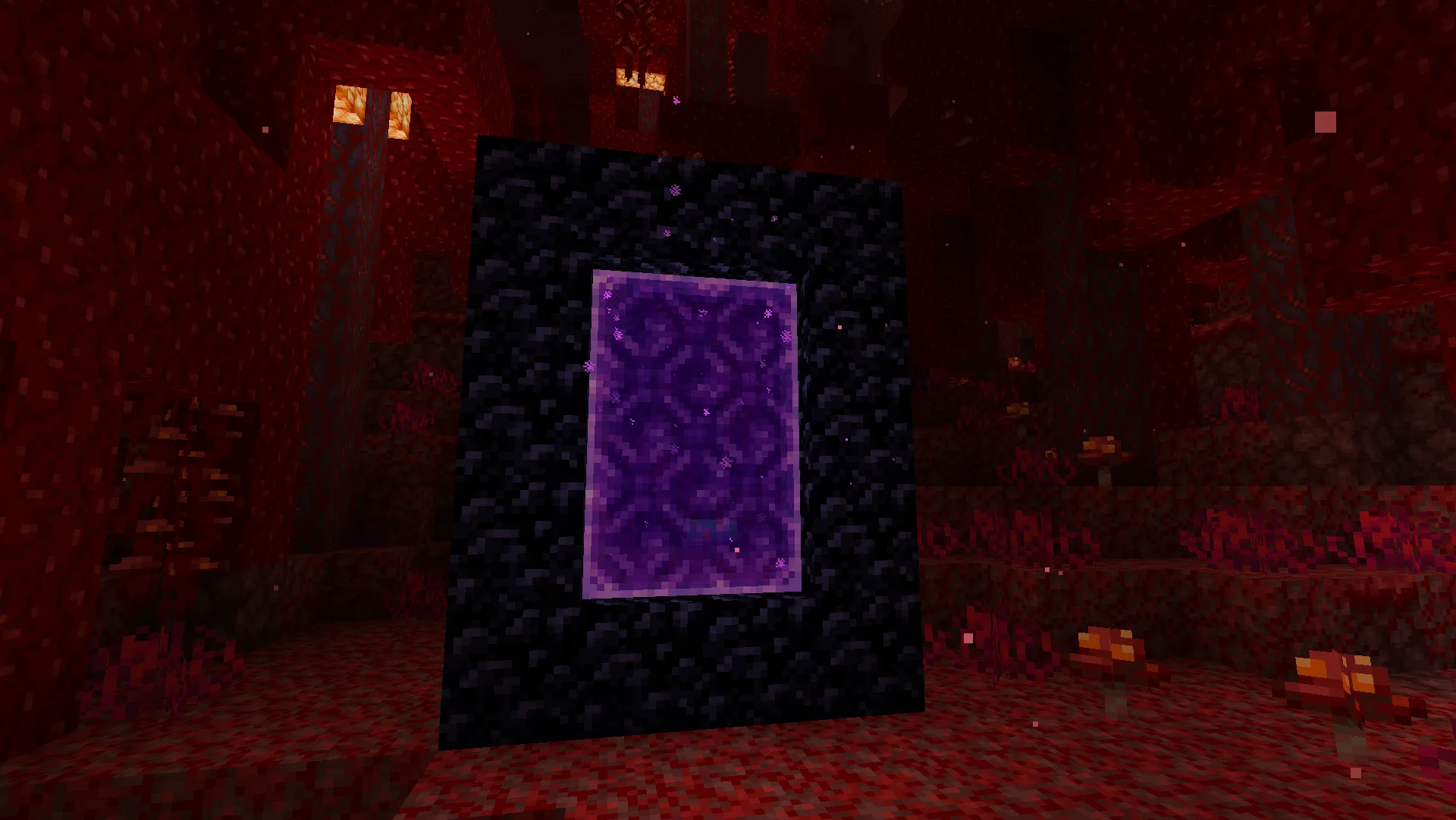 Glowy Nether Portals