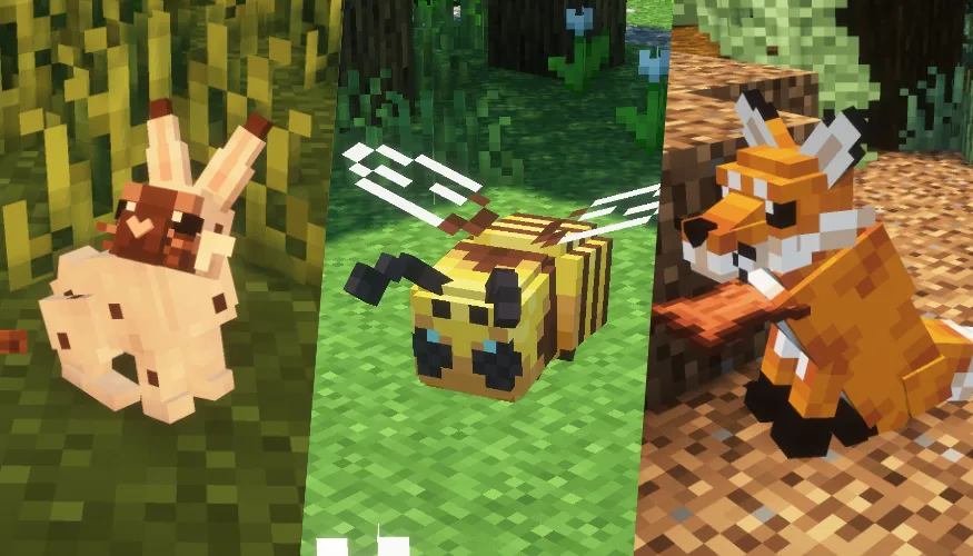 Изображение 4 ресурспака Gray's Animal Overhaul