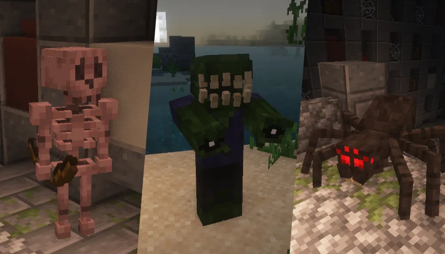 Изображение 3 ресурспака Gray's Mob Overhaul