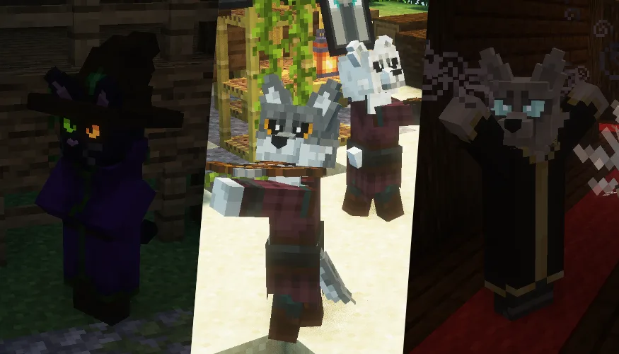 Изображение 5 ресурспака Gray's Mob Overhaul