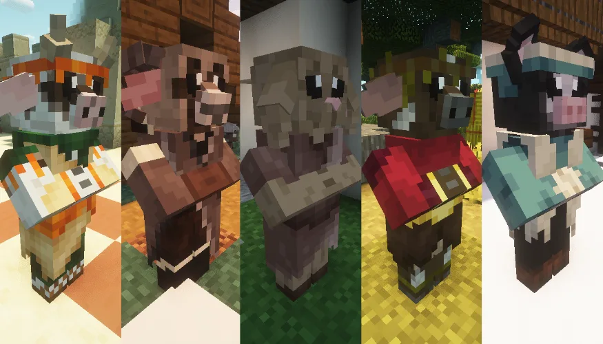 Изображение 3 ресурспака Gray's Villager Overhaul