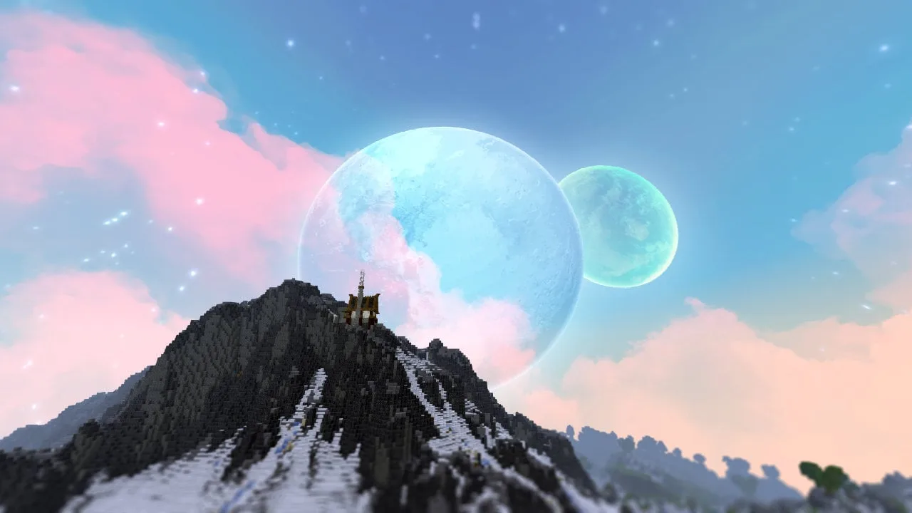 Изображение 2 ресурспака Grimdark Sky Pack