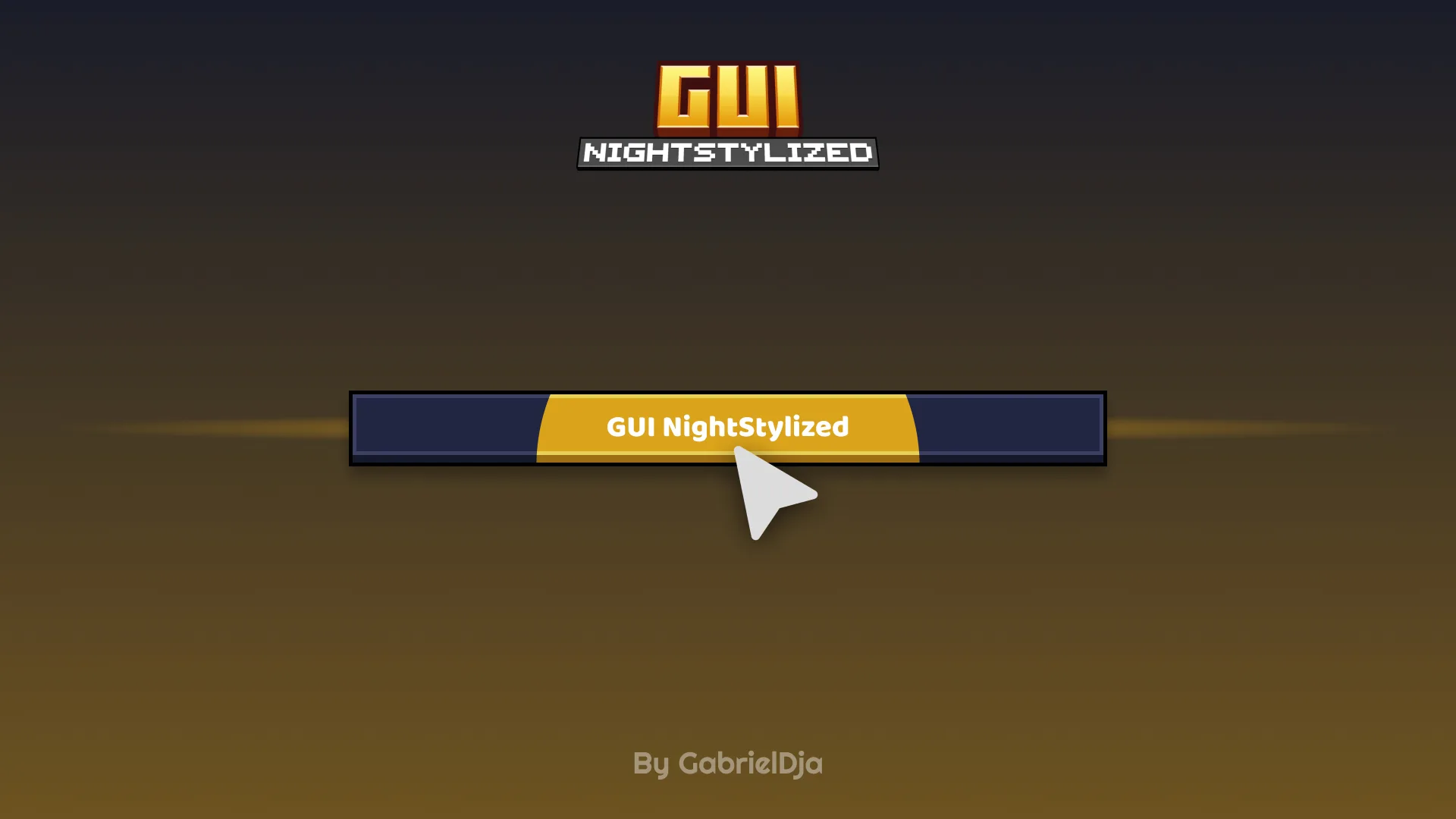 Изображение 1 ресурспака GUI NightStylized