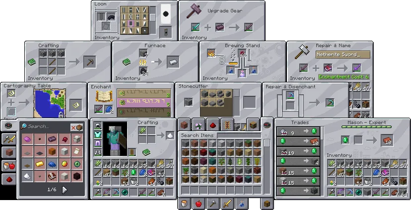 Изображение 3 ресурспака GUI Retextures