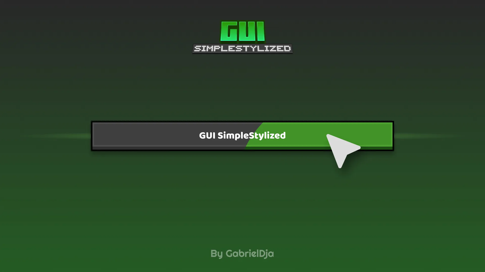 Изображение 1 ресурспака GUI SimpleStylized