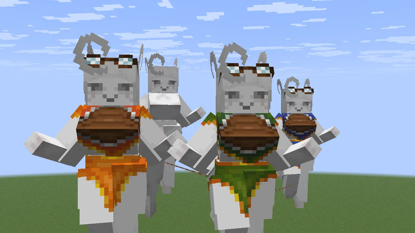 Изображение 6 ресурспака Happy Ghast Girl