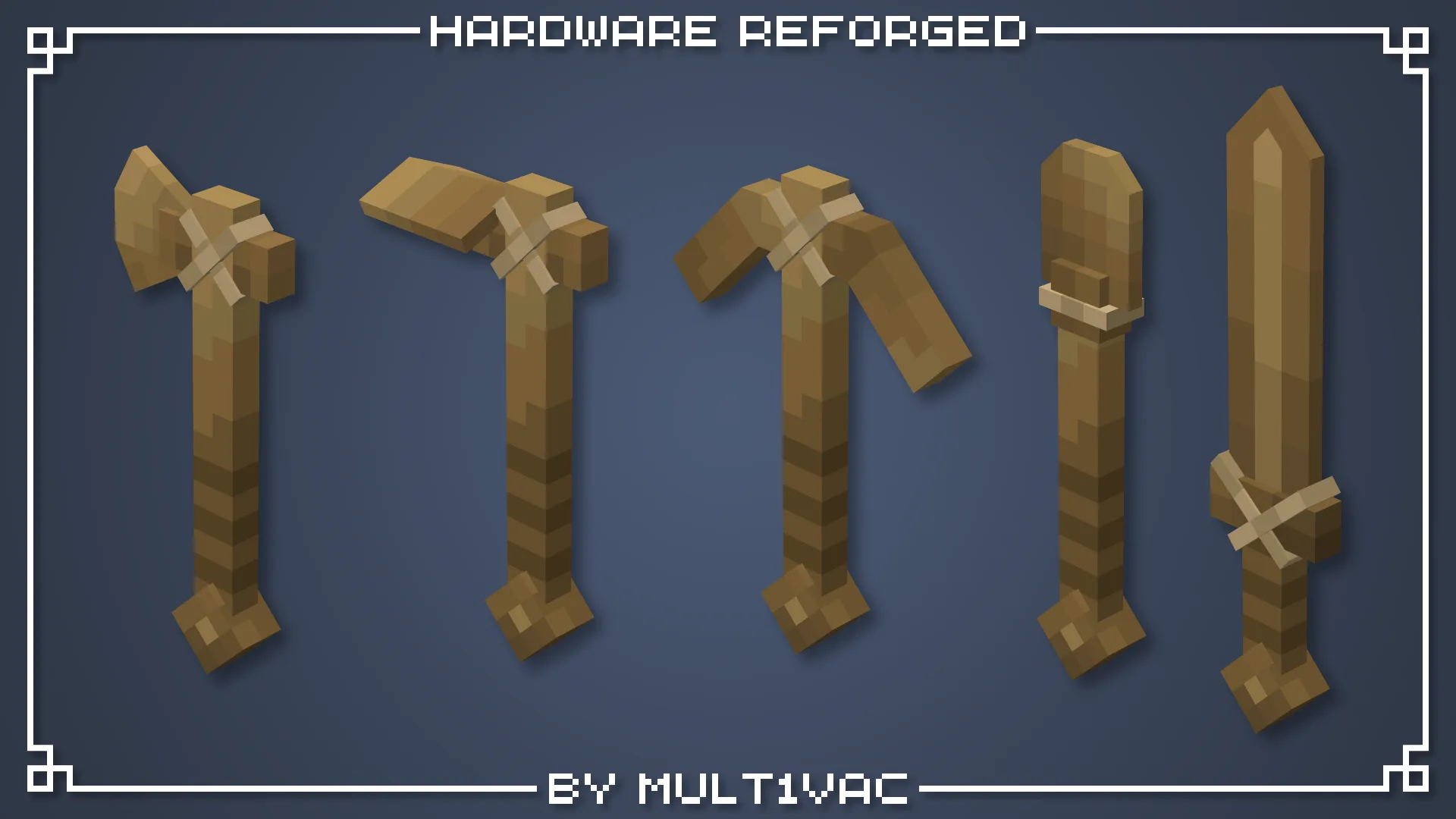 Изображение 2 ресурспака Hardware Reforged