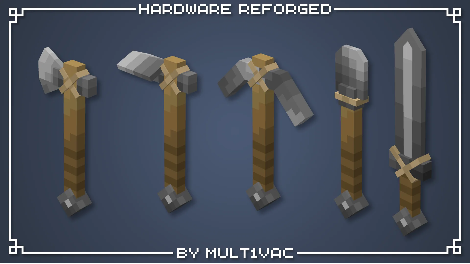 Изображение 3 ресурспака Hardware Reforged