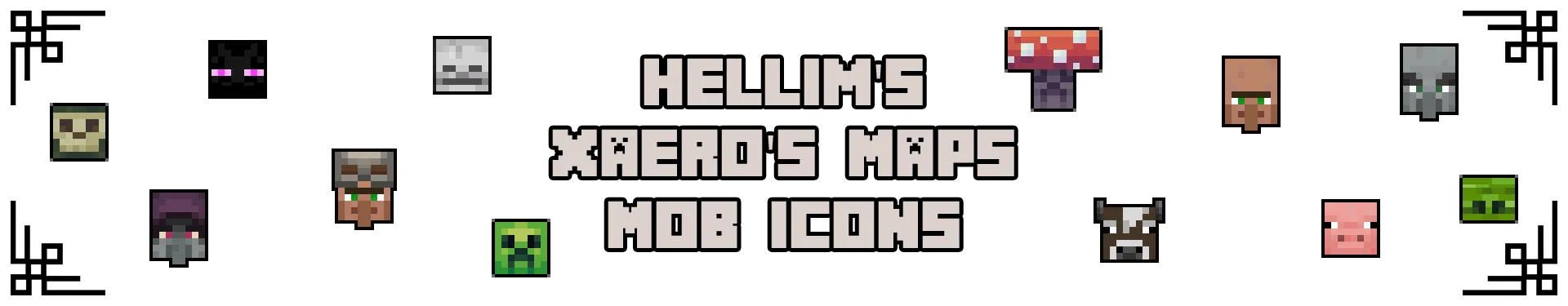 Hellim's Xaero's Maps Mob Icons