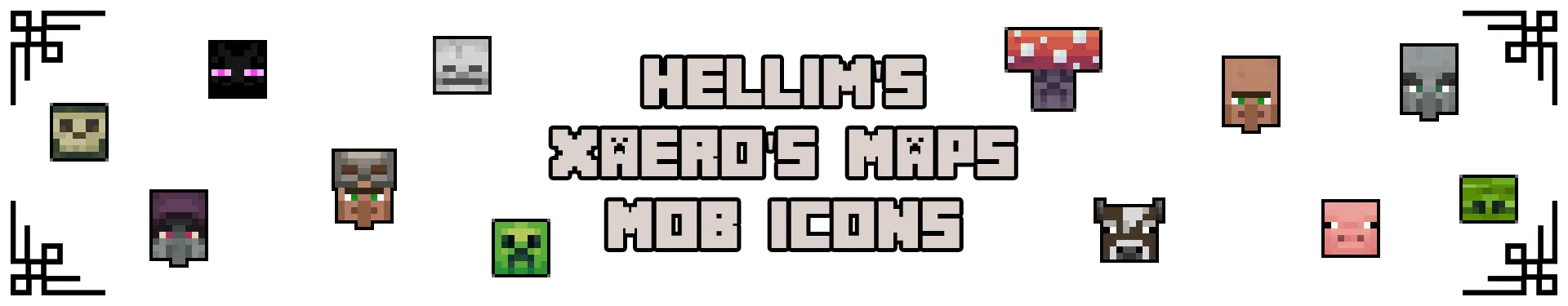 Hellim's Xaero's Maps Mob Icons