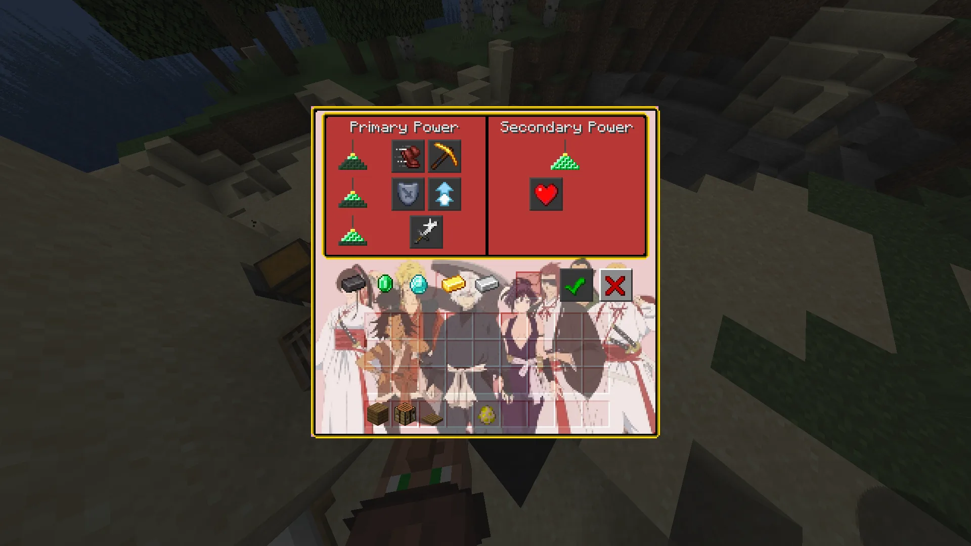 Изображение 3 ресурспака Hell's Paradise Custom GUI Pack