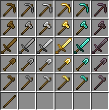 Изображение 1 ресурспака Hephaestus - Shinier Tools