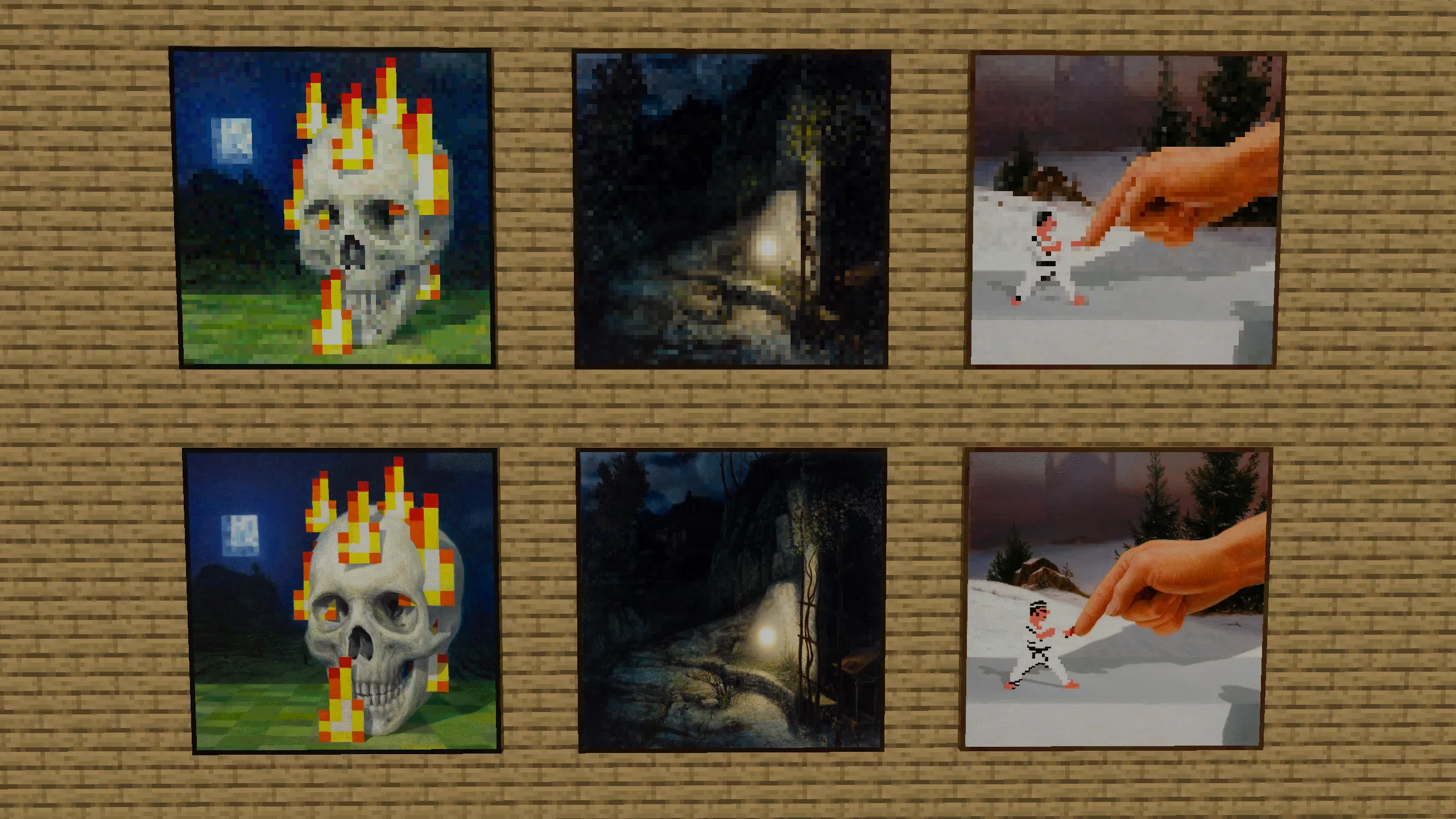 High Resolution Paintings