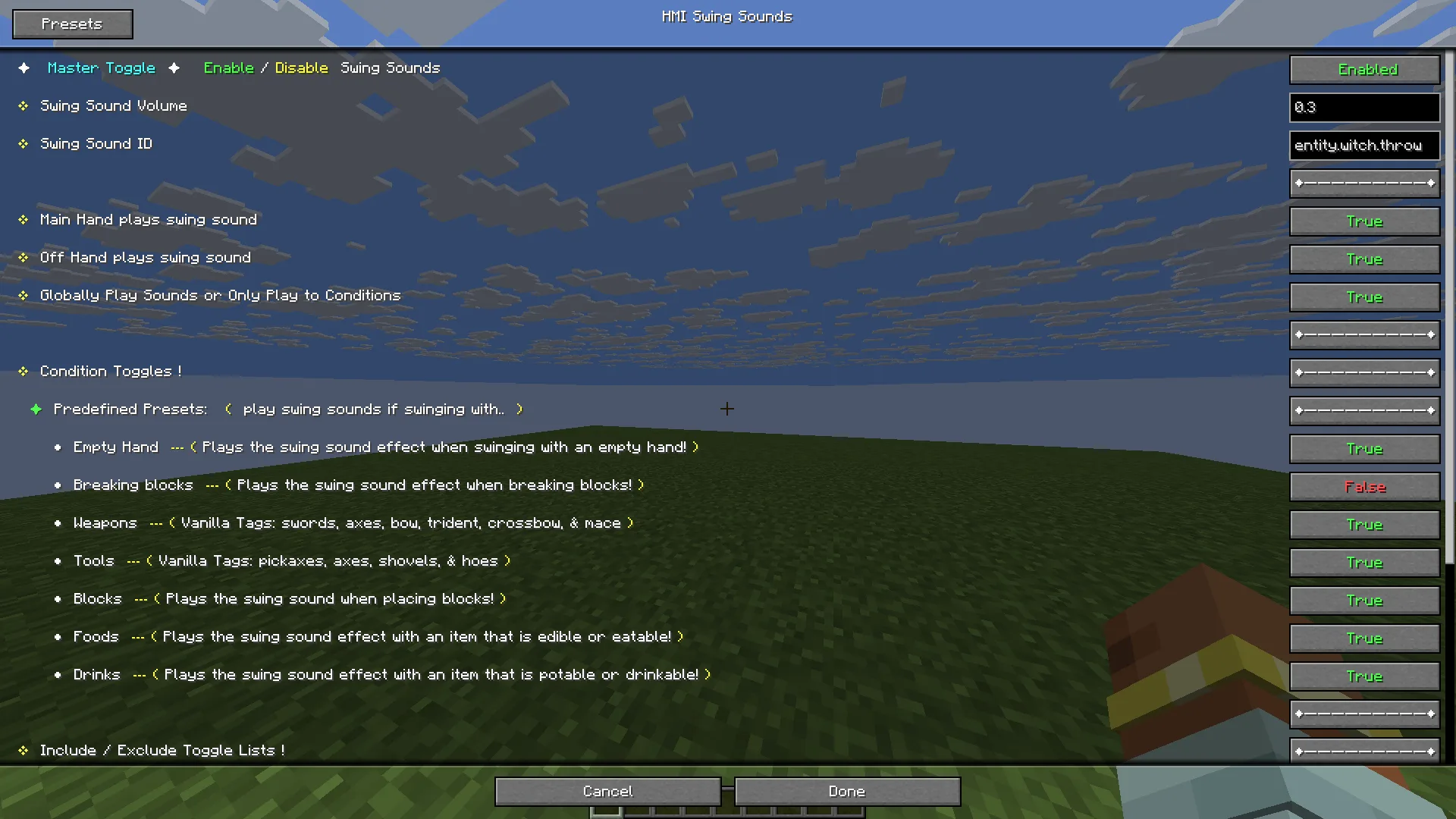 Изображение 2 ресурспака HMI Swing Sounds