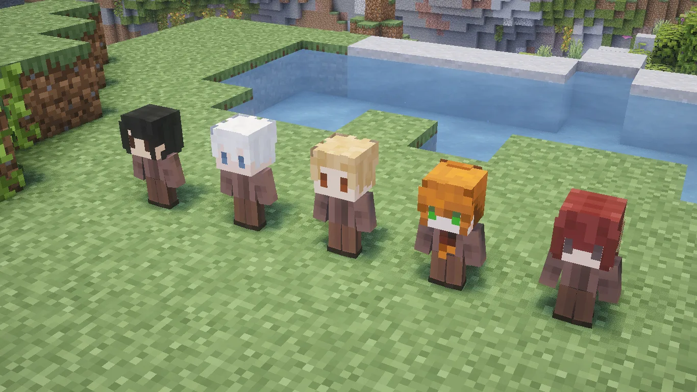 Изображение 2 ресурспака Human Era: Villagers & Illagers X Fresh Animations