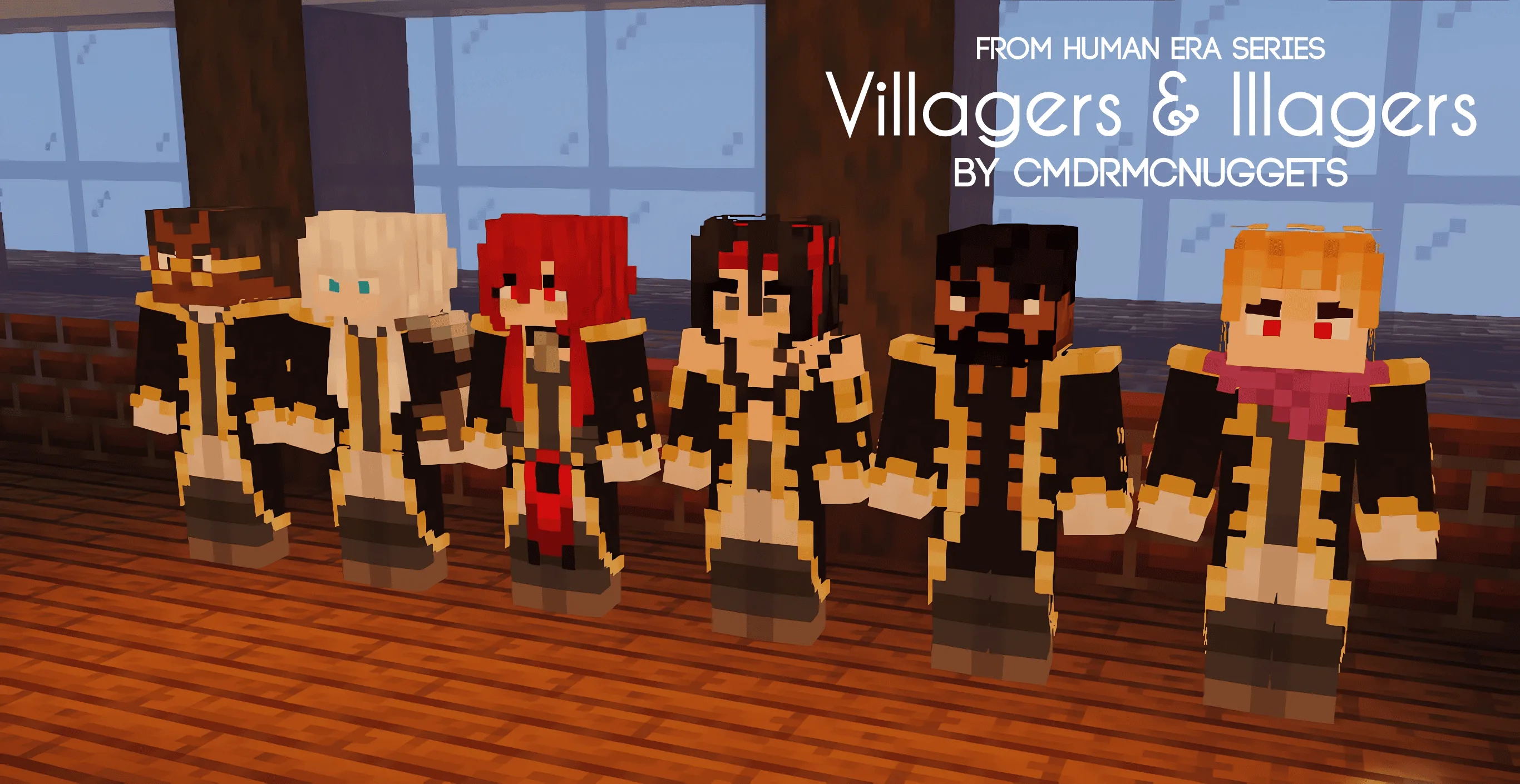 Изображение 5 ресурспака Human Era: Villagers & Illagers X Fresh Animations