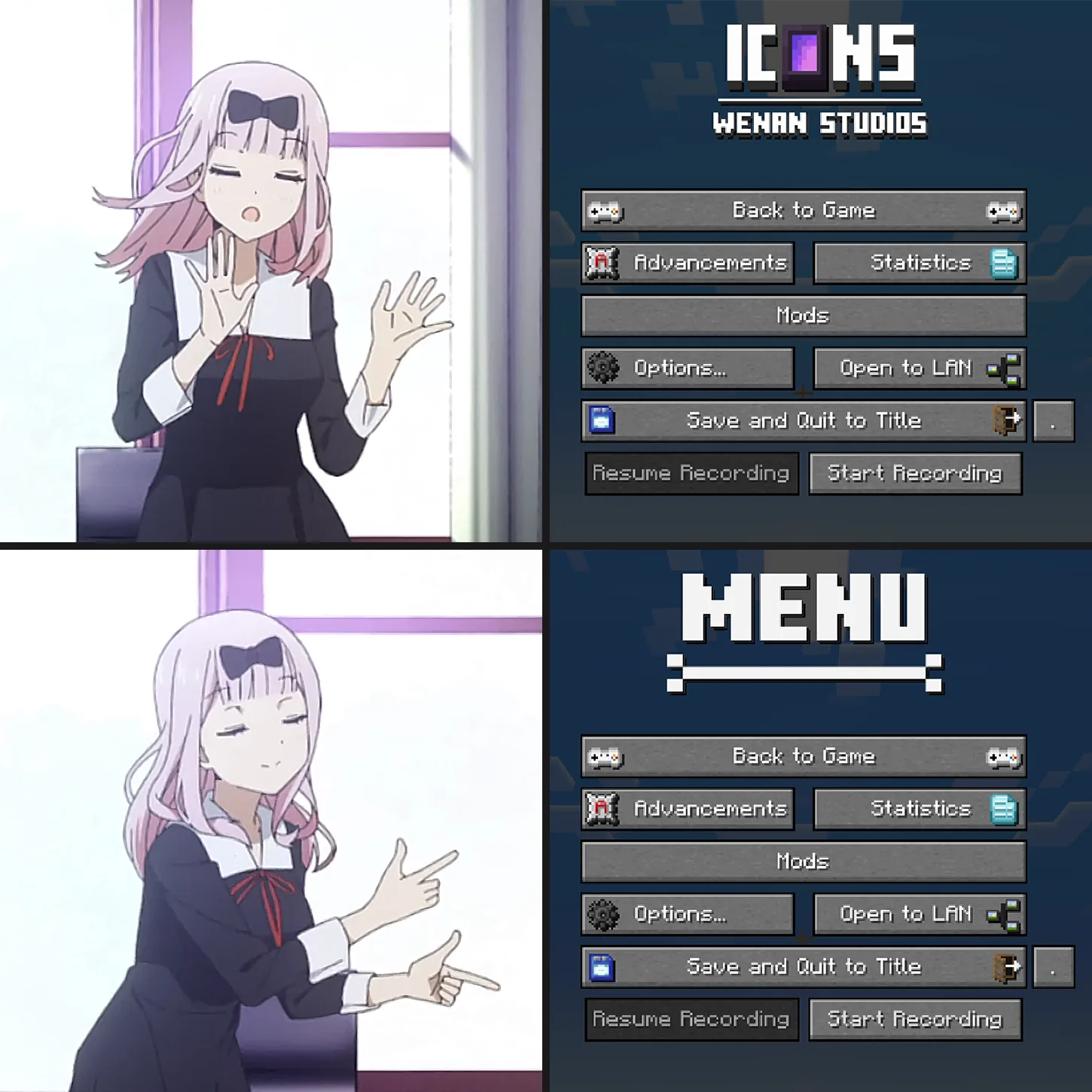 Изображение 1 ресурспака Icons Removed ADS