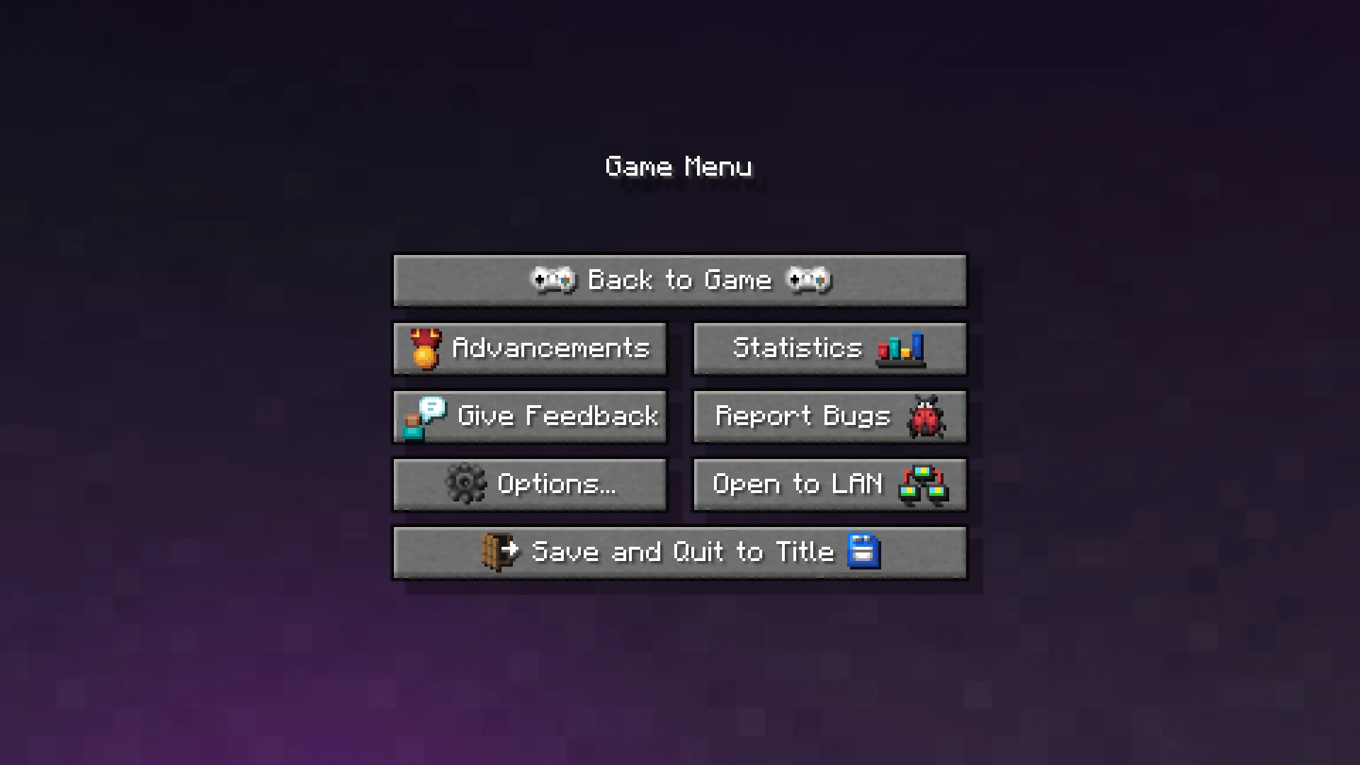 Icons - Menus