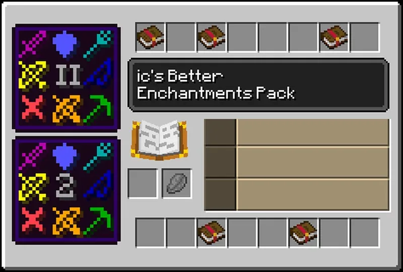 Изображение 1 ресурспака ic's Better Enchantments Pack