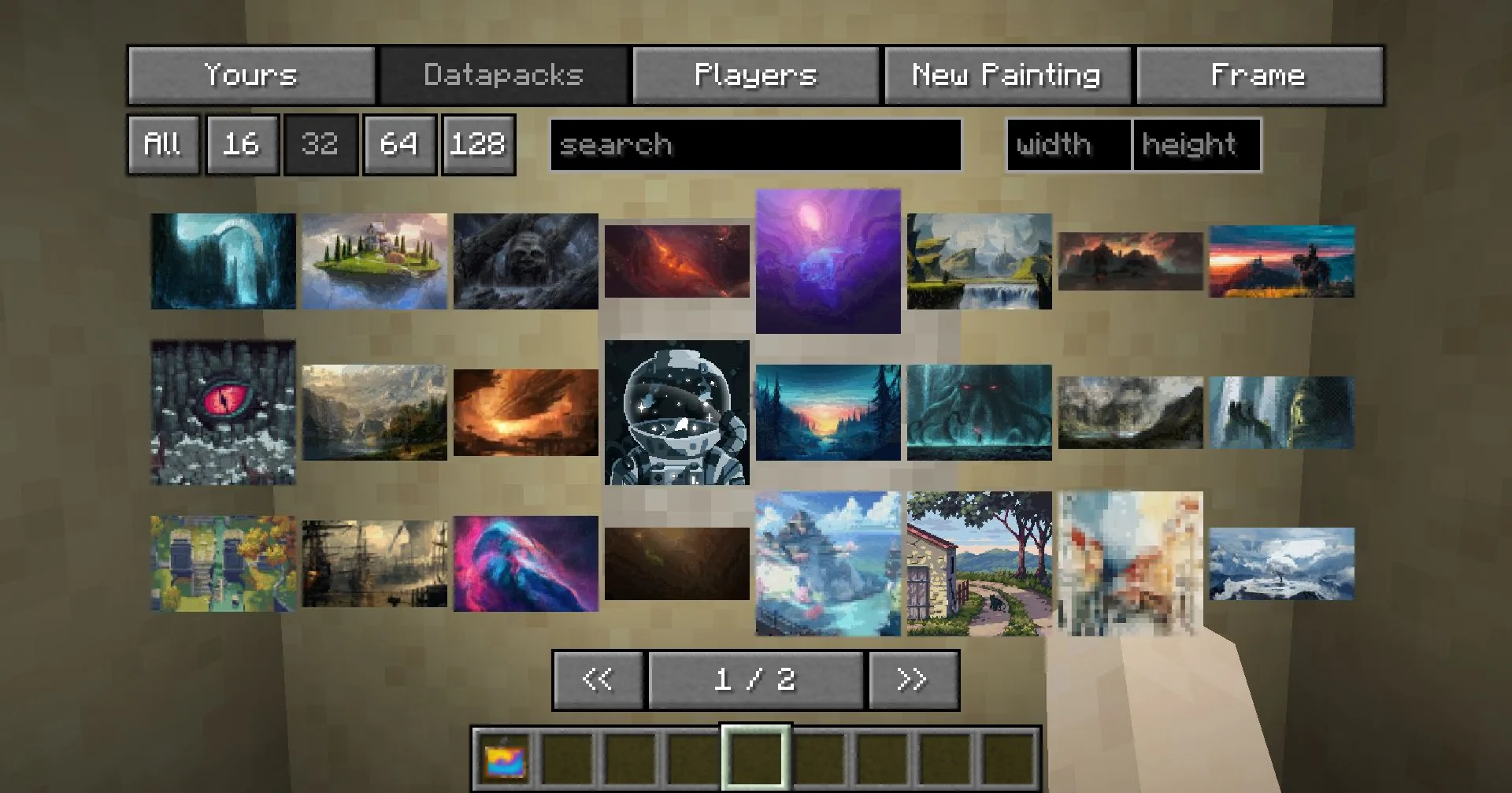 Изображение 2 мода Immersive Paintings