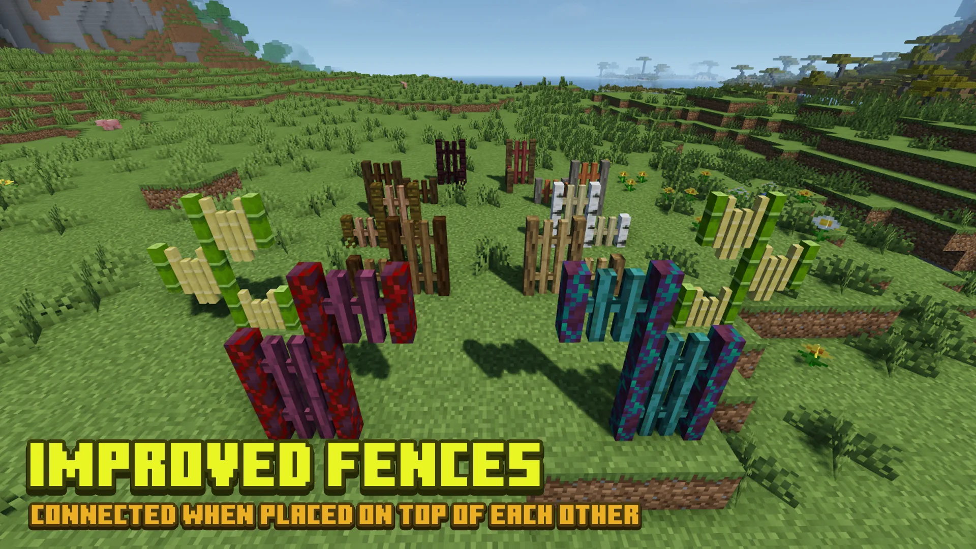 Изображение 2 ресурспака Improved Fences