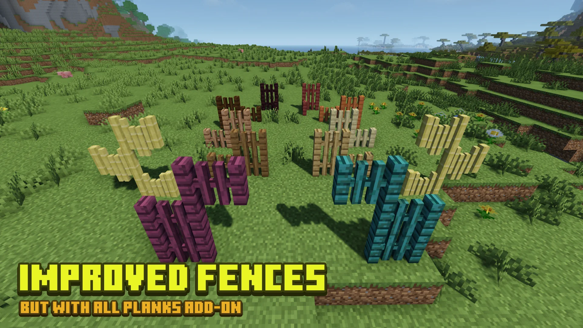 Изображение 3 ресурспака Improved Fences
