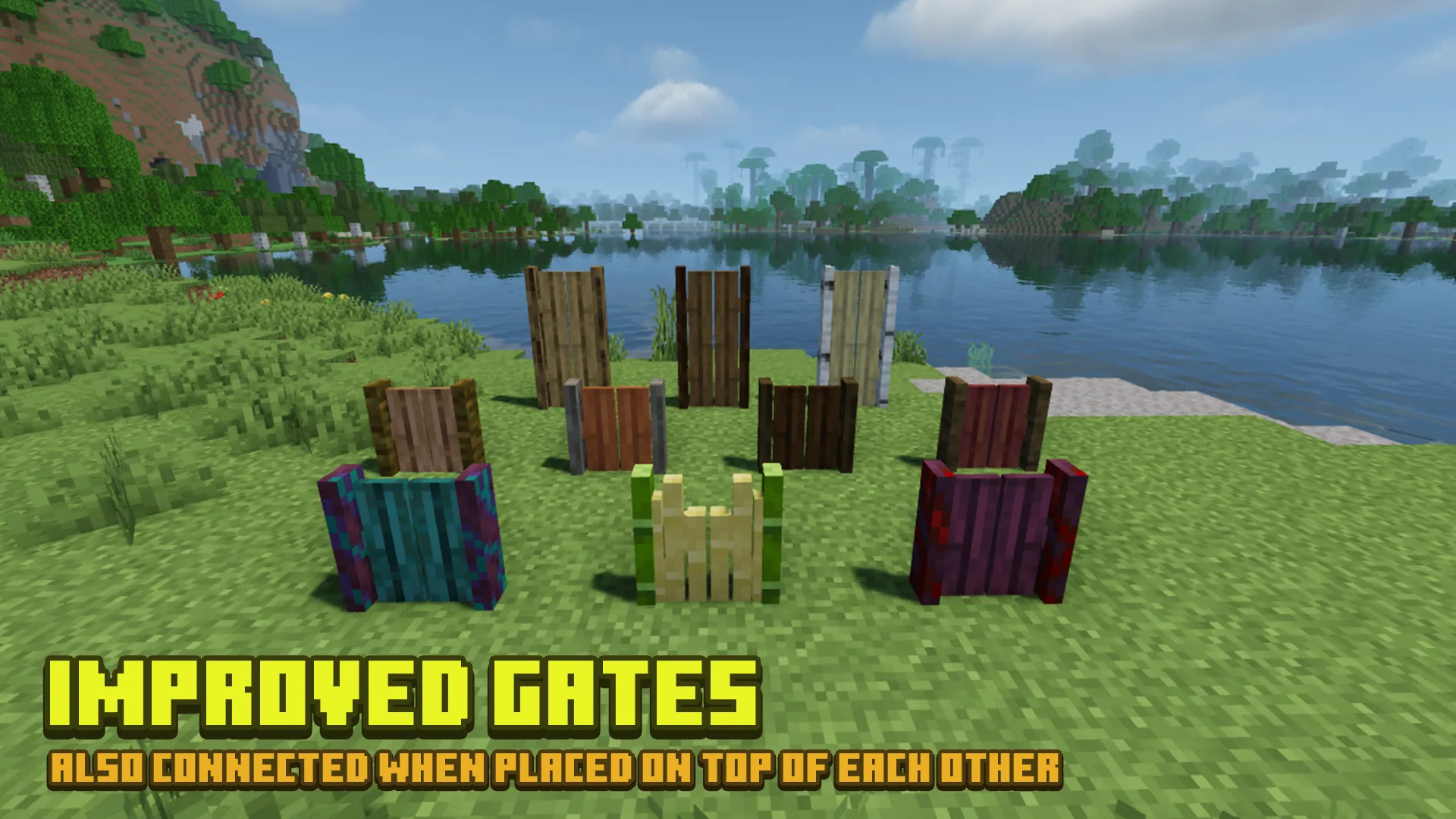 Изображение 5 ресурспака Improved Fences