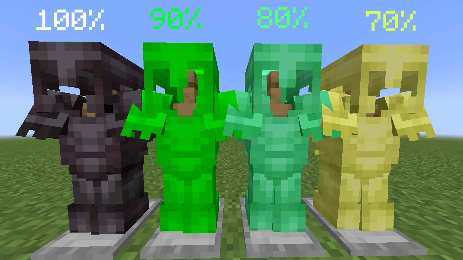 Изображение 3 ресурспака Durability Overlay Netherite