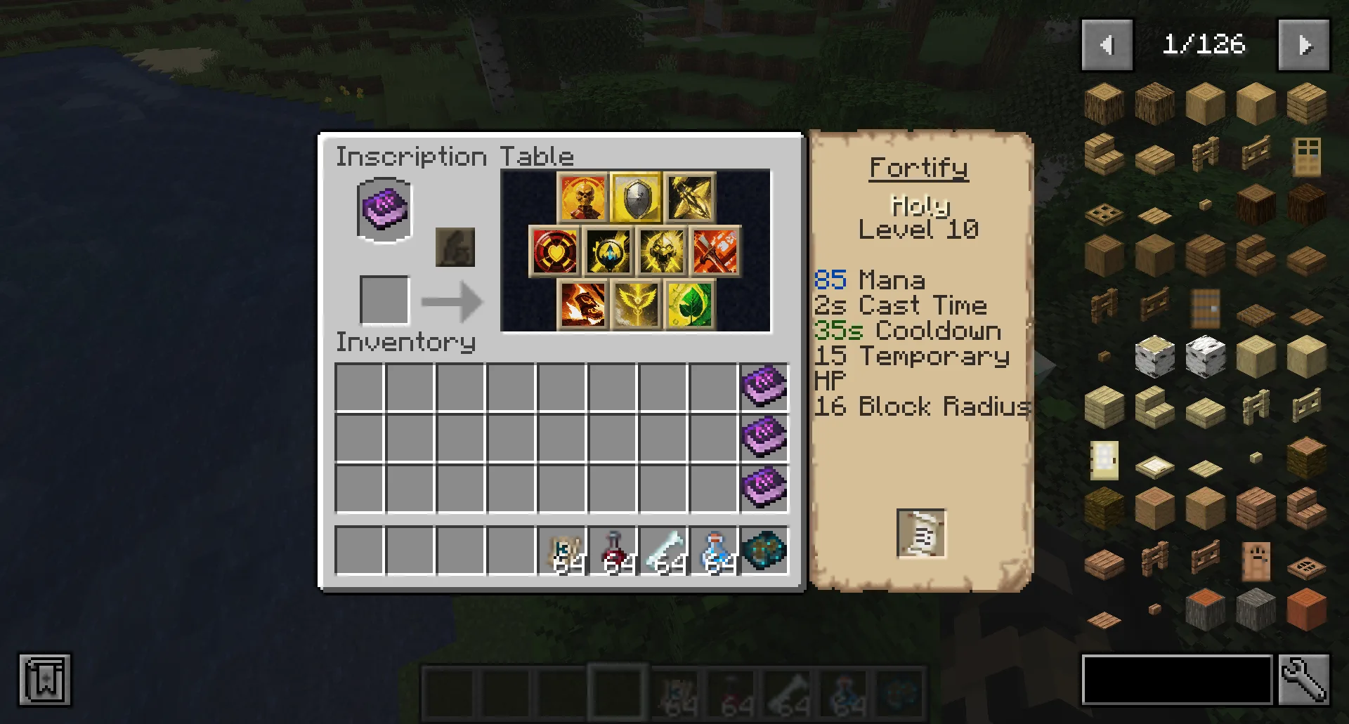 Iron's Spells 'n Spellbooks Icon's