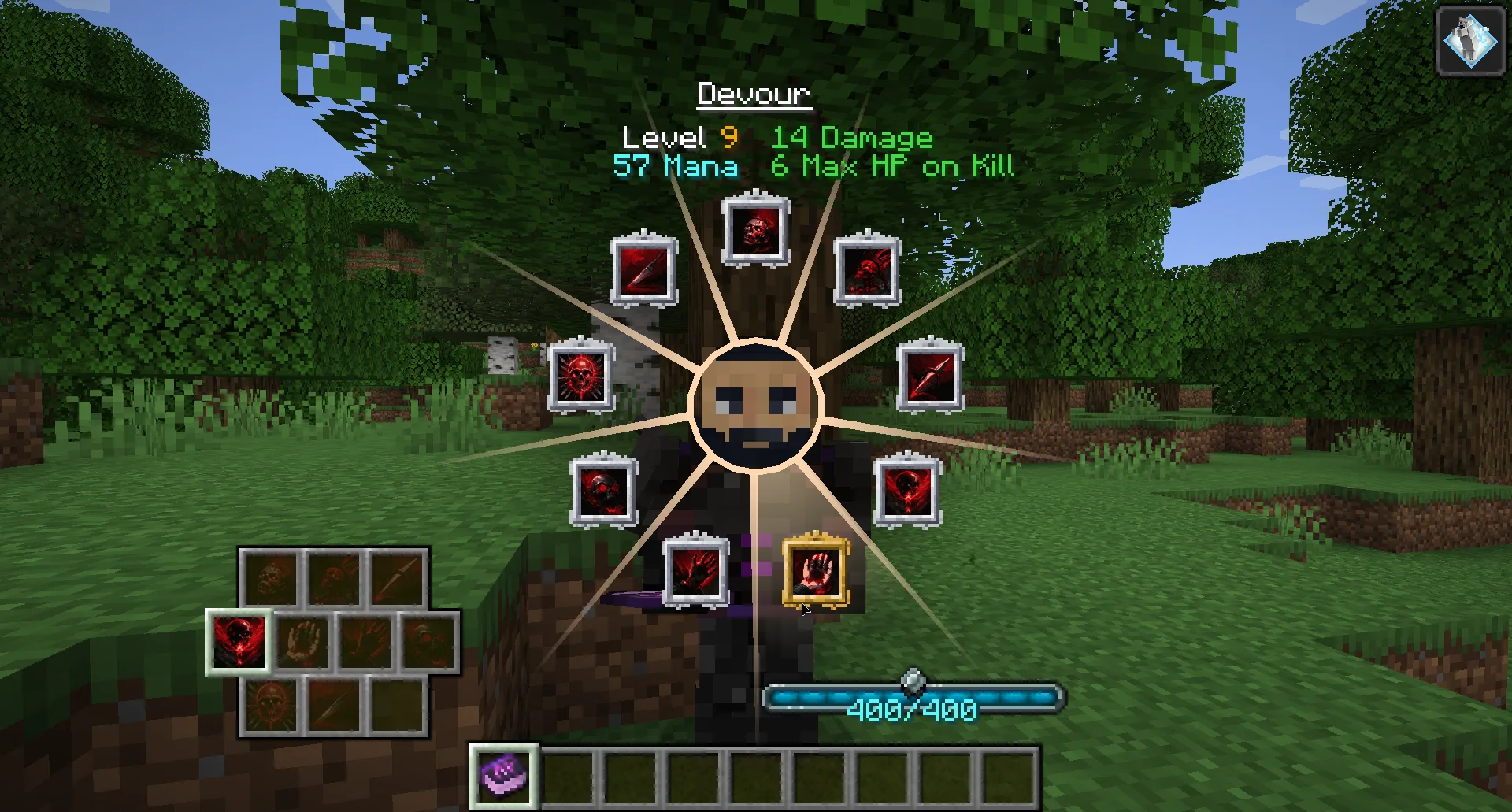 Изображение 2 ресурспака Iron's Spells 'n Spellbooks Icon's