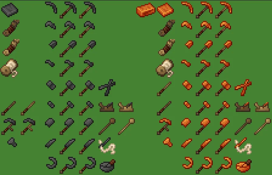 Изображение 4 ресурспака Item Addon Pack