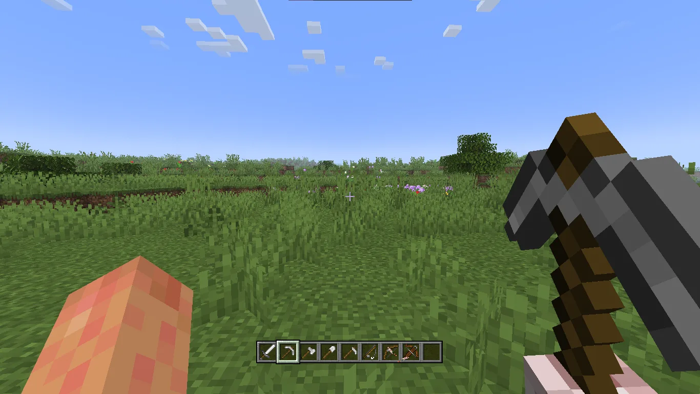 Изображение 2 ресурспака Items In Hands!