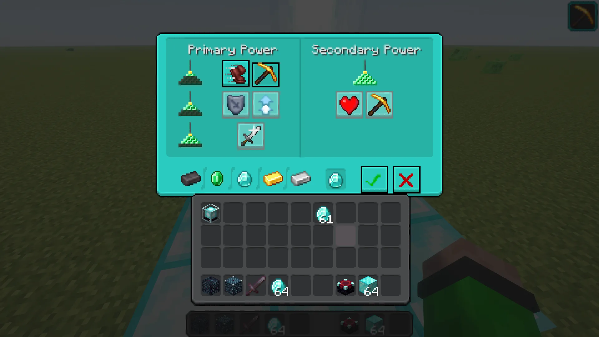 Изображение 2 ресурспака Ore UI, as Unintended