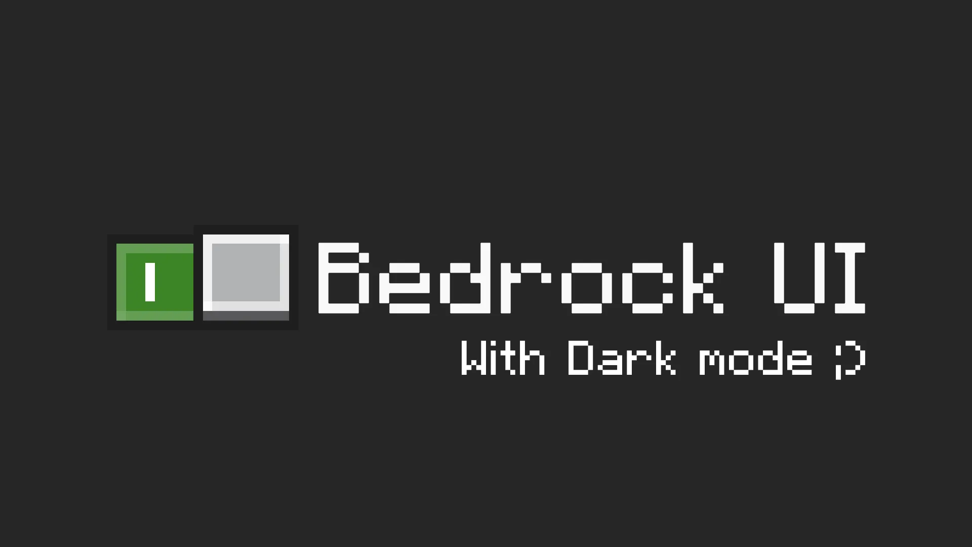 Ore UI, as Unintended