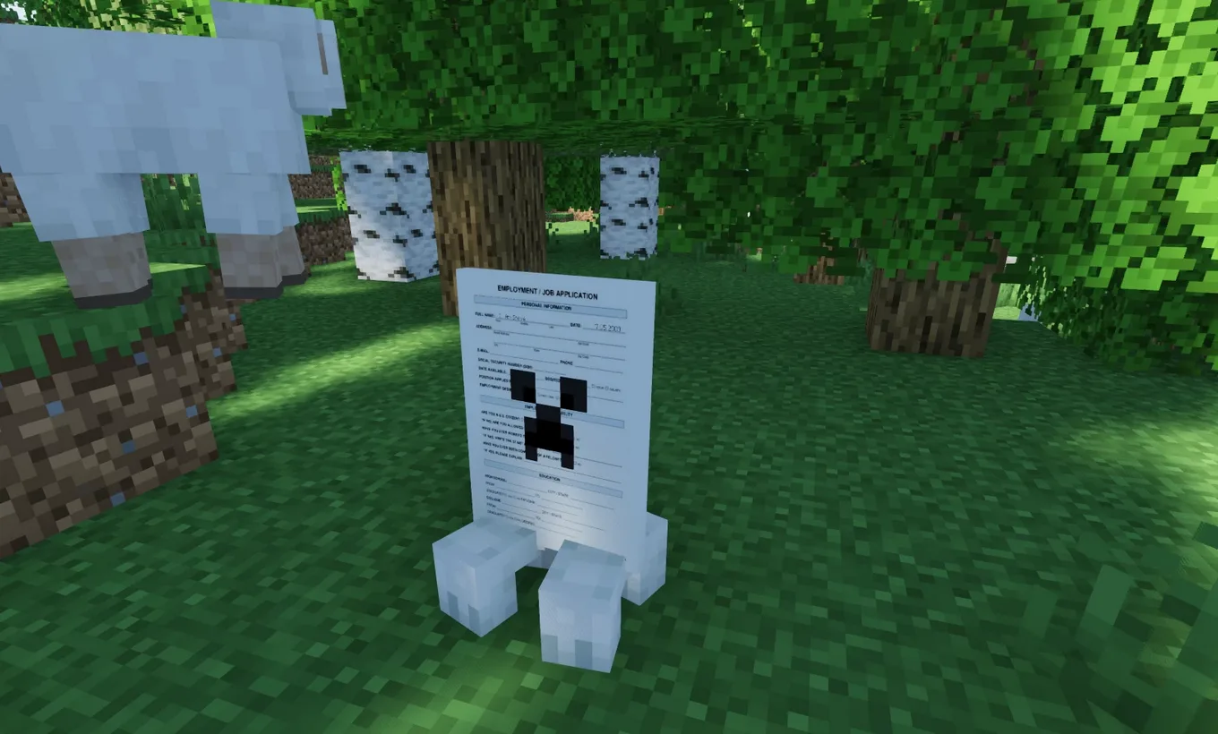 Изображение 2 ресурспака Job Application Creeper
