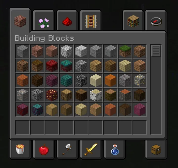 Изображение 2 ресурспака JustTimm's Vanilla Additions - Dark GUI Add-On