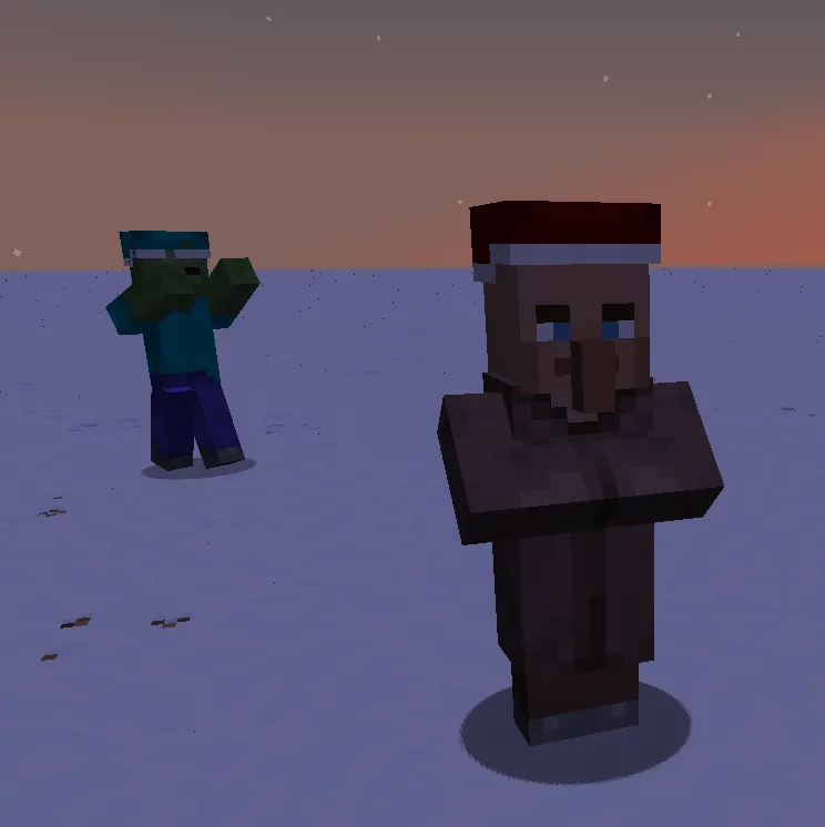 Изображение 4 ресурспака JustTimm's Vanilla Additions - Winter Edition (+ Xmas Add-On)