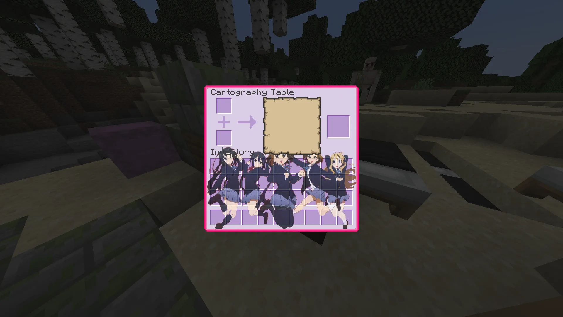 Изображение 1 ресурспака K-On!! Custom GUI Pack