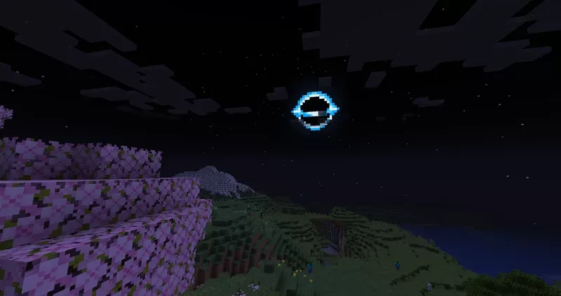 Изображение 1 ресурспака K7K's Black Hole Moon