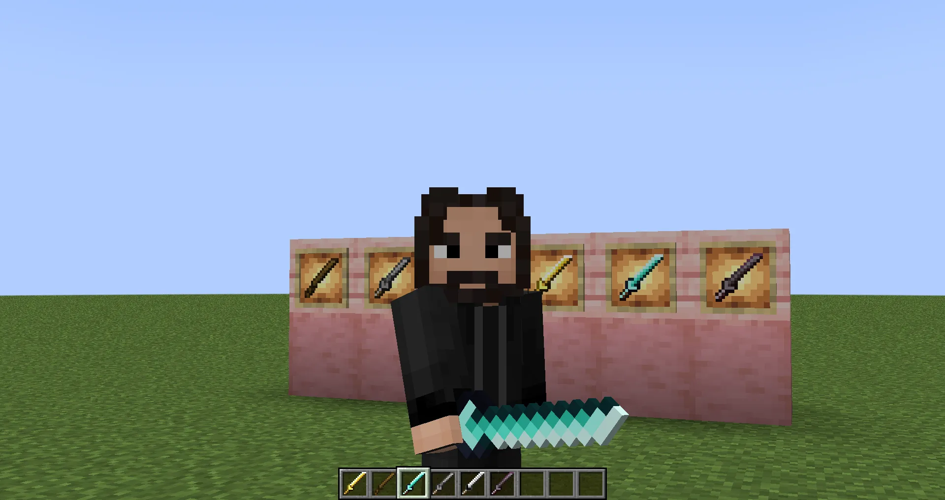 Изображение 2 ресурспака Katana Texture (x16 - x32 - x64)