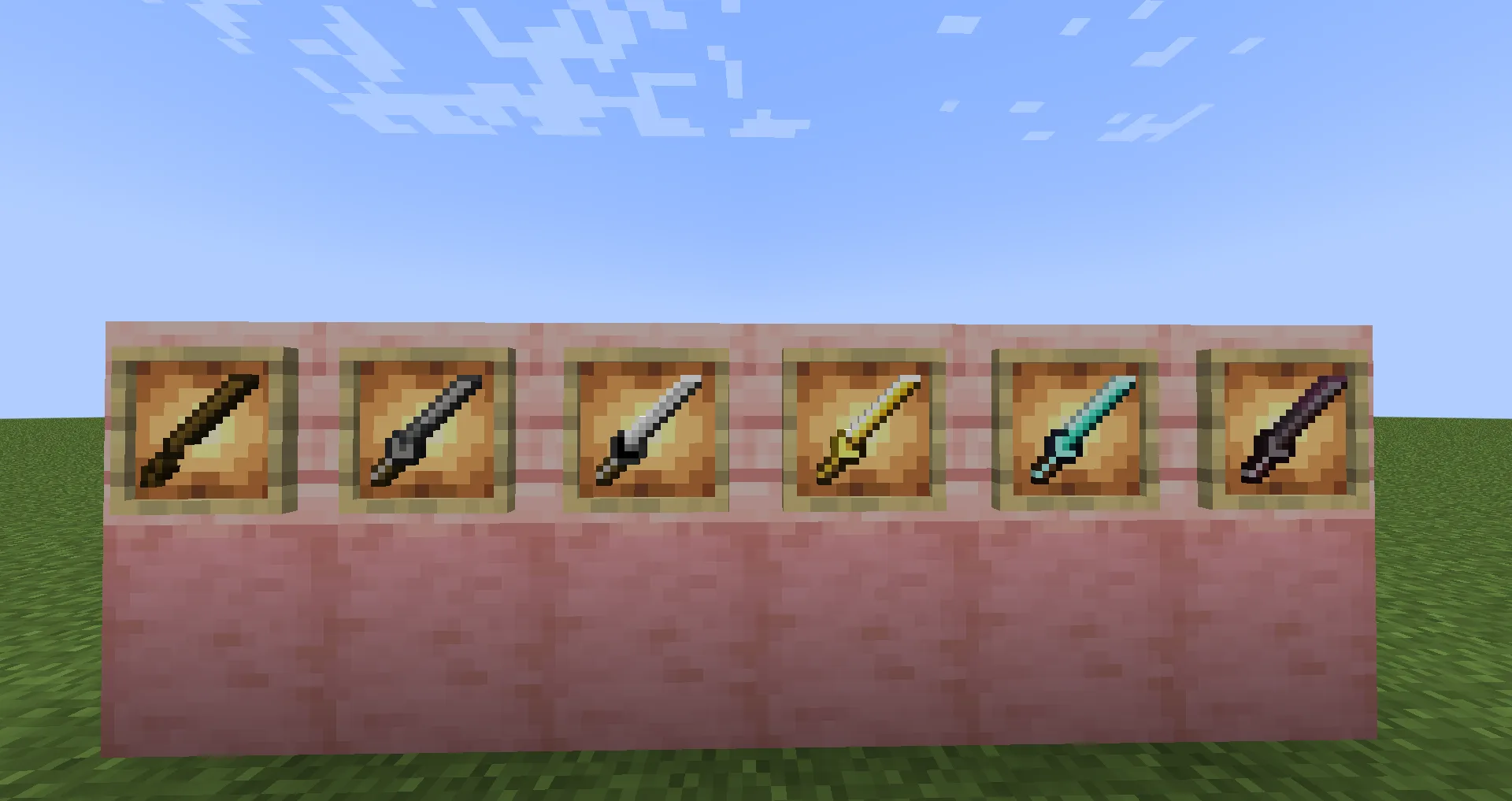 Изображение 3 ресурспака Katana Texture (x16 - x32 - x64)