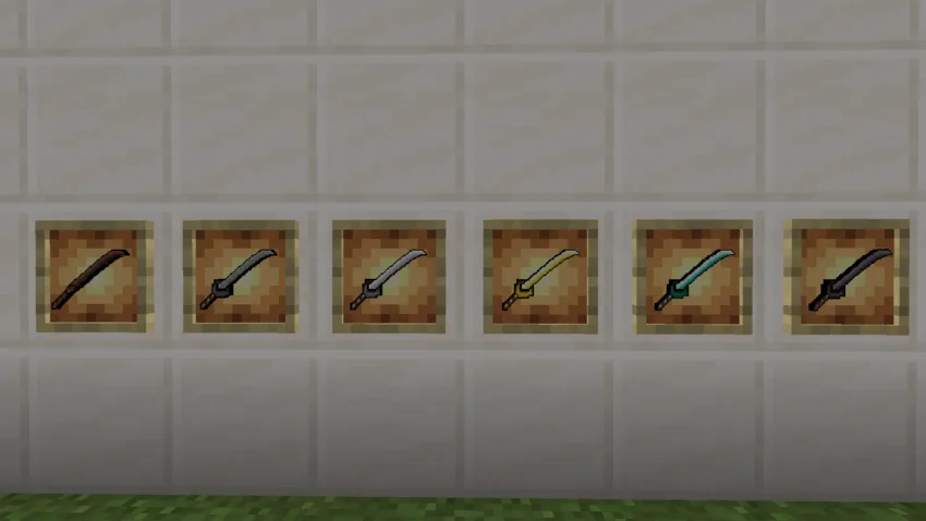 Изображение 4 ресурспака Katana Texture (x16 - x32 - x64)