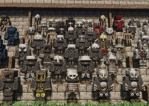 Изображение 2 ресурспака Knight's Armory骑士的武备库